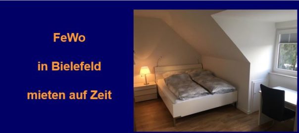 Preiswerte Komfort-Wohnungen in Bielefeld provisionsfrei auf Zeit mieten.